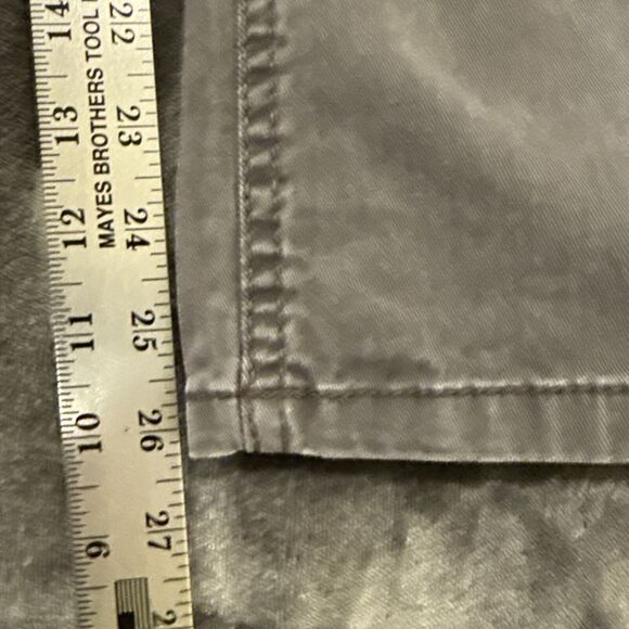 English Laundry Mens 5 Pocket Stretch Chino Pants Size 32x30 Gray Straight Fit - Picture 3 of 12